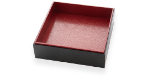 正方形6.5寸（黒）箱